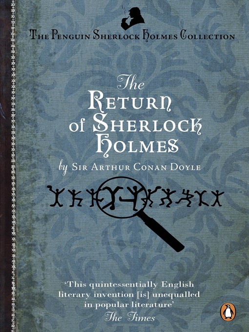 Cover image for The Return of Sherlock Holmes